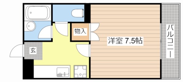 セントポーリアＡの物件間取画像